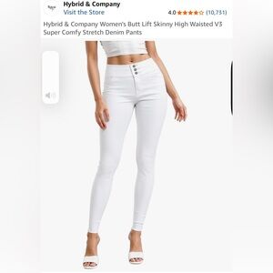 Hybrid & Company Women's Butt Lift Skinny V3 Super Comfy Stretch Jeans